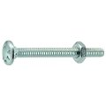 Midwest Fastener #10-24 x 2" Zinc Plated Steel Coarse Thread Carriage Bolts 15PK 60525